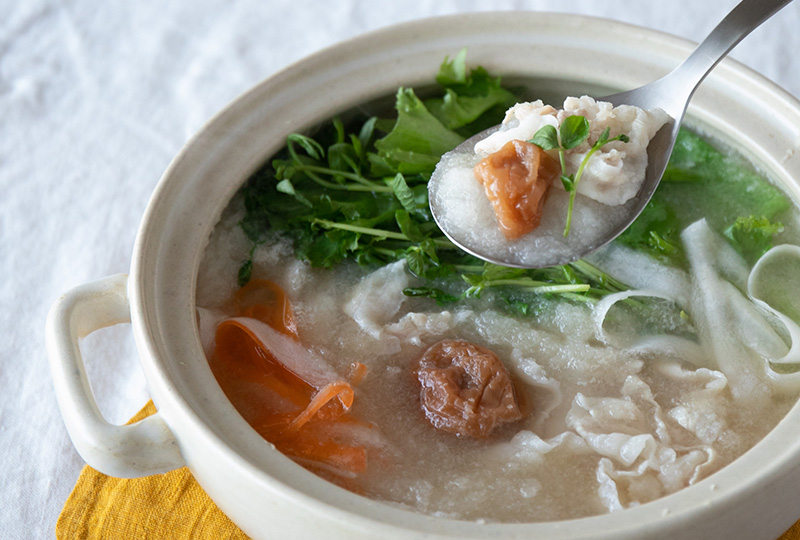 南高梅の梅鍋レシピ